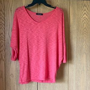 Size large, coral colored Laila Jayde top